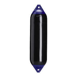 Polyform U.S. Polyform F-6 Twin Eye Fender 11" x 42" - Black - F-6 BLACK