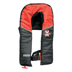Marpac 33 Gram Adult Inflatable Life Vest (Red/Black, Automatic) - 8-0306 - image 1