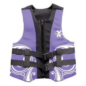 Marpac Women’s Flex-Fit Sport Vest (Purple/White/Black, Large/X Large) - 8-2120 - image 1