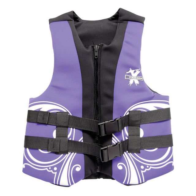 Marpac Women’s Flex-Fit Sport Vest (Purple/White/Black, Large/X Large) - 8-2120 - image 1