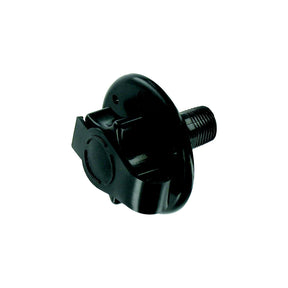 Valterra Flush Mount Water Inlet, Black Plastic - A01-0168BKVP - image 1