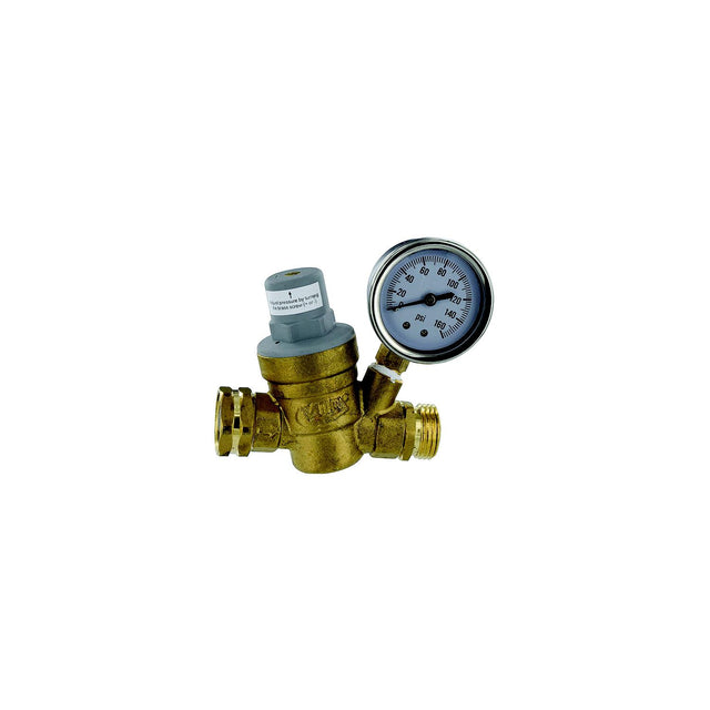 Valterra A01-1117VP Brass Adjustable RV Water Regulator - image 1