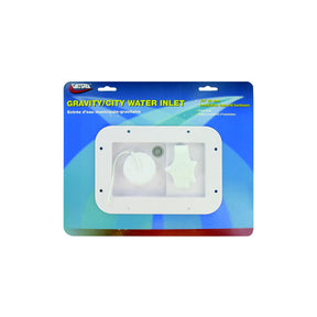 Valterra Gravity City 1/2" Air Vent Water Inlet & Includes Hardware & Installation Tape - A01-2001VP - image 1