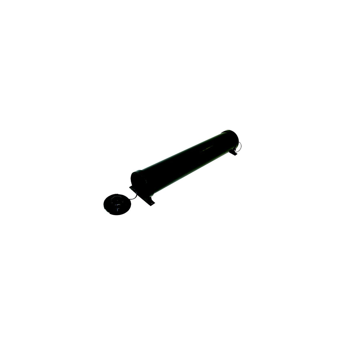Valterra A040153XBK ABS Plastic EZ RV Hose Carrier w/Interlocking Cap, 64", Black - image 3