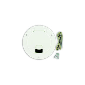 Valterra Cable Hatch, Large Round, White - A10-2135VP - image 1