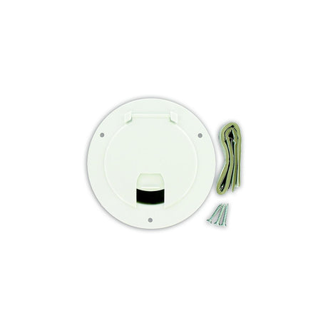 Valterra Cable Hatch, Large Round, White - A10-2135VP - image 1