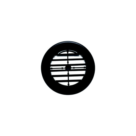 Valterra Non-Dampered Heating & A/C Register, Black - A10-3348VP - image 1