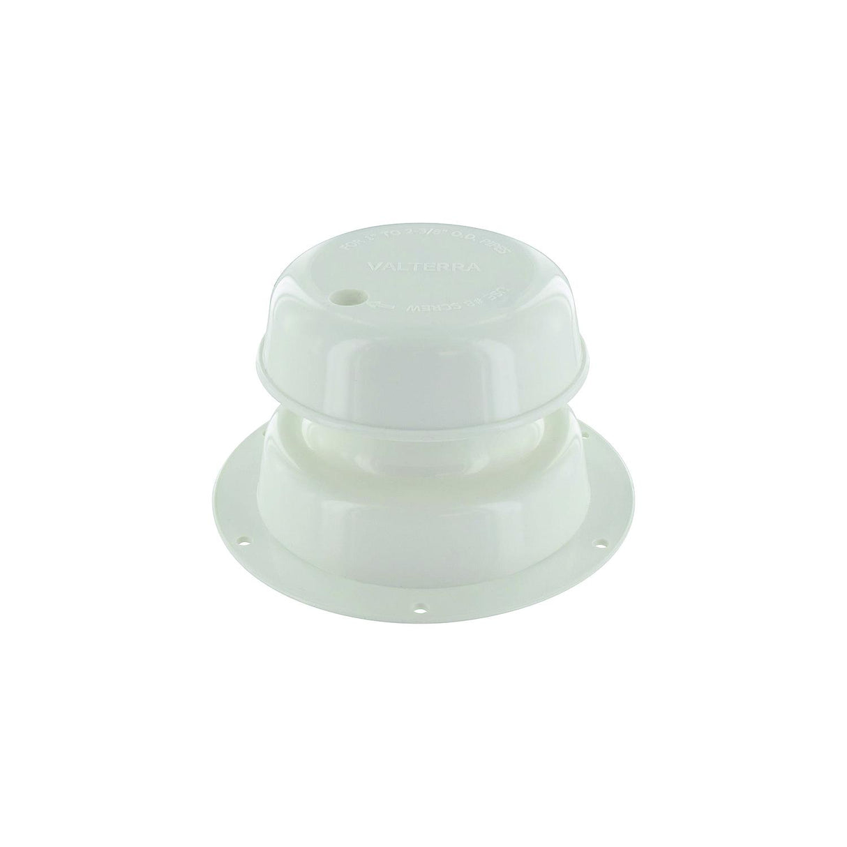 Valterra A103389VP Universal Plumbing Vent Kit, White - image 1