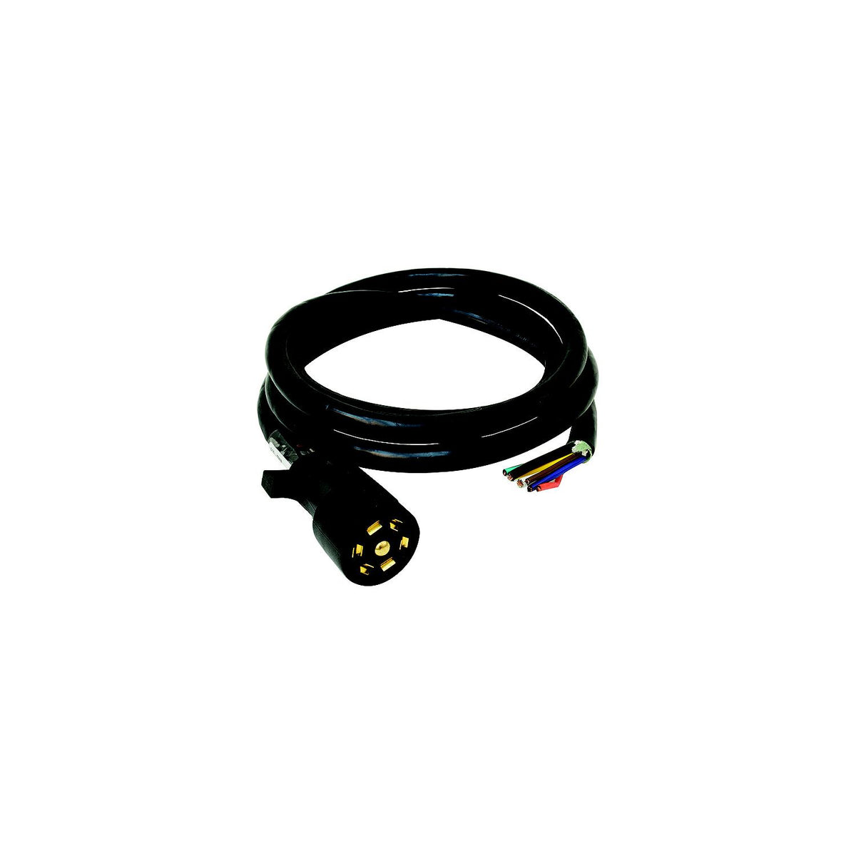 Valterra A10-7W8 Mighty Cord 7-Way 8' RV Trailer Cord - image 1