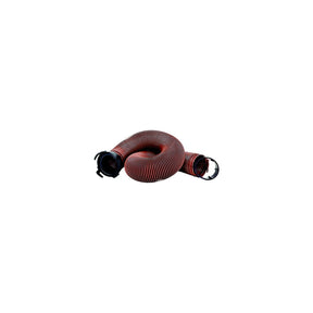Valterra D04-0086 Bronze 10' E-Z Flush Heavy Duty RV Drain Hose & 3" Straight Hose Adapter - image 1