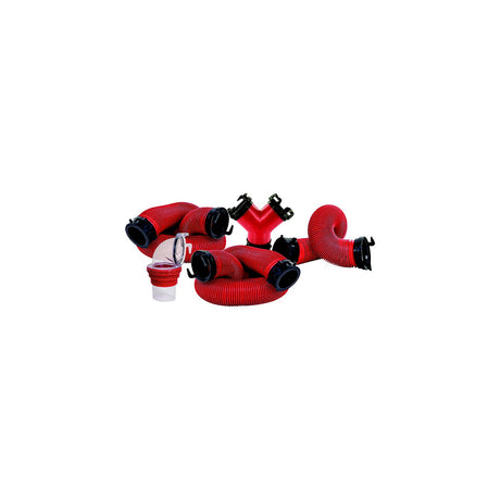 Valterra D040178 EZ Coupler Dual Drain Kit 20' w/5' Hose - image 1