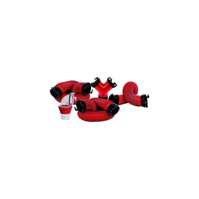 Valterra D040178 EZ Coupler Dual Drain Kit 20' w/5' Hose - image 1