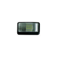 Valterra DG52729VP LED Surface Mt. Porch Light w/o Switch, Rectangular, Black w/Clear Lens - image 1