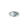 Valterra DG71258VP Oval Porch Light w/o Switch, White w/Clear Lens - image 1