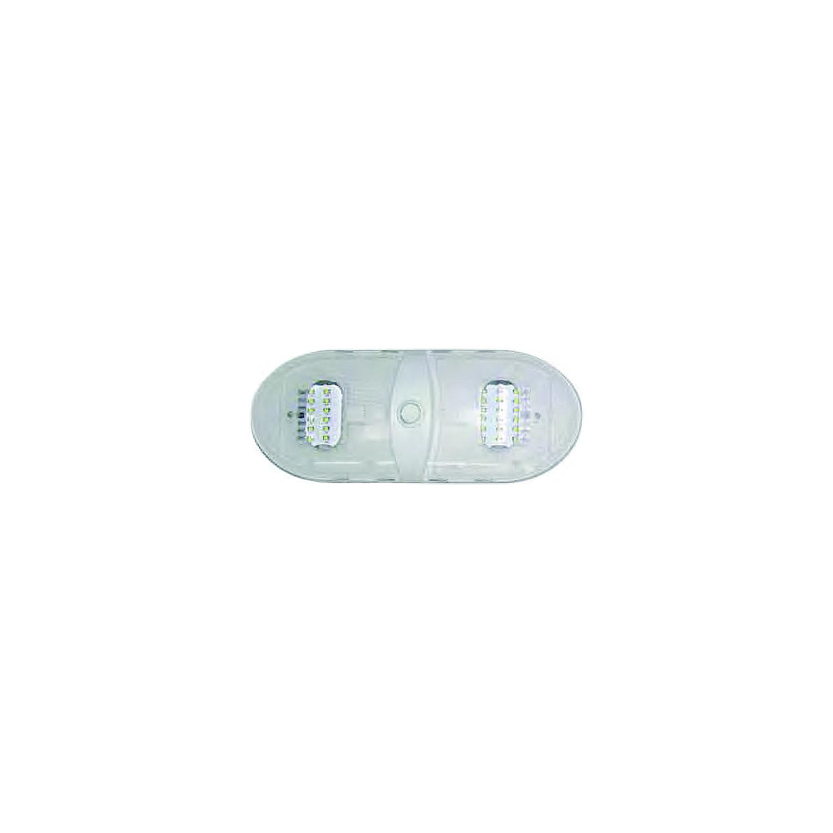 Valterra DG65430VP Slim Line Double LED Dome Light w/3-Way Switch, 12V - image 1