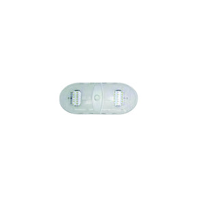 Valterra DG65430VP Slim Line Double LED Dome Light w/3-Way Switch, 12V - image 1