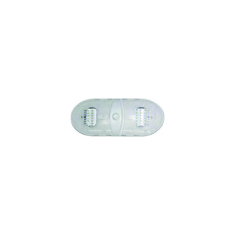 Valterra DG65430VP Slim Line Double LED Dome Light w/3-Way Switch, 12V - image 1