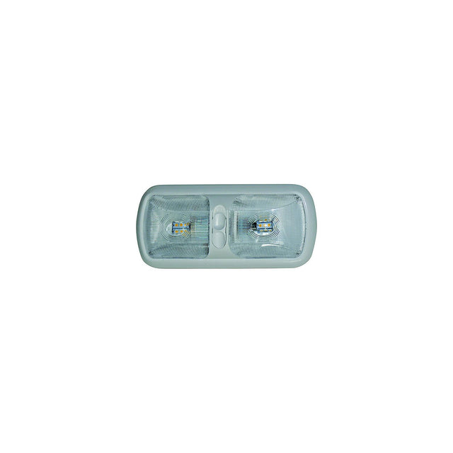 Valterra DG71251VP Incandescent Eurostyle Double Dome Light - image 1
