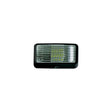 Valterra DG71255VP Incandescent Surface Mount Porchlight w/Switch, Rectangular, Black w/Clear Lens - image 1