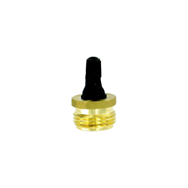 Valterra Blow Out Plug, Brass w/Valve - P23518LFVP - image 1