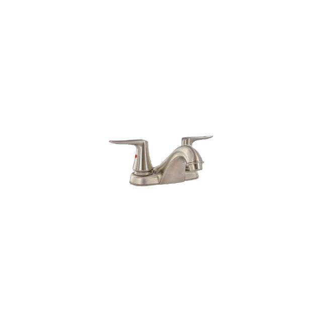 Valterra PF222405 Catalina™ Two Handle 4" Lavatory Faucet Hi-Rise Spout, Brushed Nickel - image 1