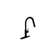 Valterra PF231765 8" Premium Slimline Single Handle Pull Down Kitchen Faucet, Matte Black - image 1