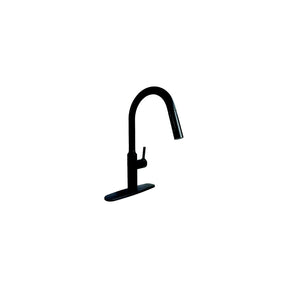 Valterra PF231765 8" Premium Slimline Single Handle Pull Down Kitchen Faucet, Matte Black - image 1