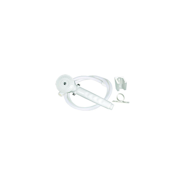 Valterra Phoenix PF276024 RV Outdoor 60" Vinyl Shower Hose & Kit, White - image 1