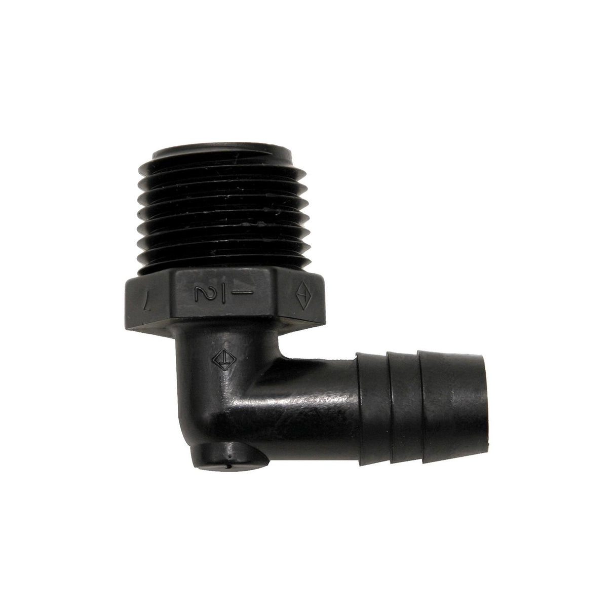 Valterra 1/2 MPT X 1/2 BARB ELBOW VALTERRA DOMETIC RVX - RF846 - image 1