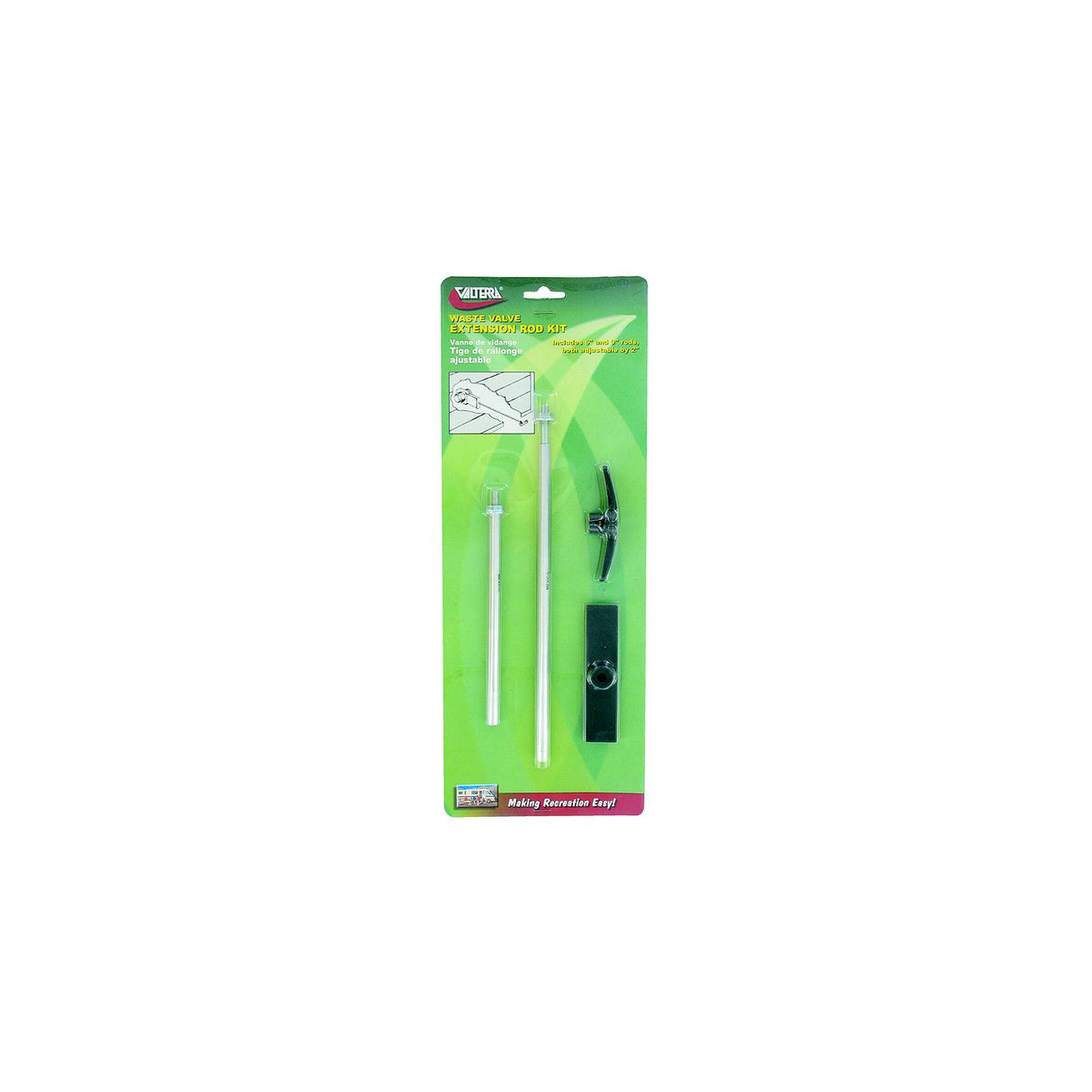 Valterra WASTE VALVE EXTN ROD KIT VALTERRA DOMETIC RVX - T1046-12VP - image 1