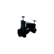 Valterra T80 RV Double Ell Rotating Valve with 3" Hub x 1 1/2" Hub x 3" Bay & Cap - image 1