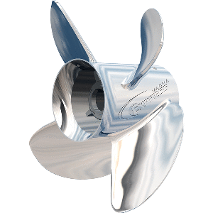 Turning Point Propellers Turning Point Express&reg; Mach4&trade; - Left Hand - Stainless Steel Propeller - EX-1513-4L - 4-Blade - 15.3" x 13 Pitch - 31501340