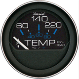 Faria Beede Instruments Faria Coral 2" Cylinder Head Temperature Gauge (60-120&deg; F) w/Sender - 13009