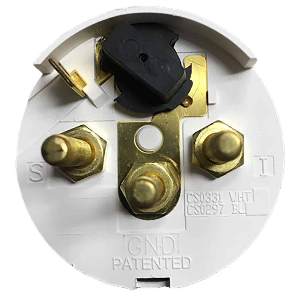 Faria Beede Instruments Faria Dress White 2" Cylinder Head Temperature Gauge (60 - 220&deg; F) - 13113