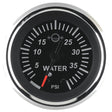 Sierra International Black Sterling Gauges - Water Pressure Gauge Kit (40 PSI) - 67382P - image 1