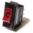 Sierra International Narrow Body Rocker Switch (On-Off, SPST, Illuminated “Red”) - RK21890 - image 1