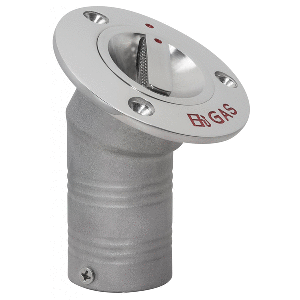 Whitecap EPA Pull-UP Deck Fill - 30&deg; - Angled - 1-1/2" - Gas - 6123AEPA