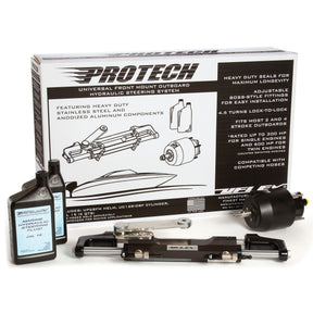 Uflex Protech Hydraulic Steering Package with UP28F Helm Pump and UC128-OBF/1 Cylinder - PROTECH 1.1 - image 1