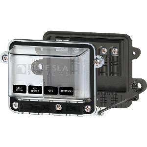 Blue Sea Systems Blue Sea 2356 Water Resistant BusBar - 100 Amp w/Cover