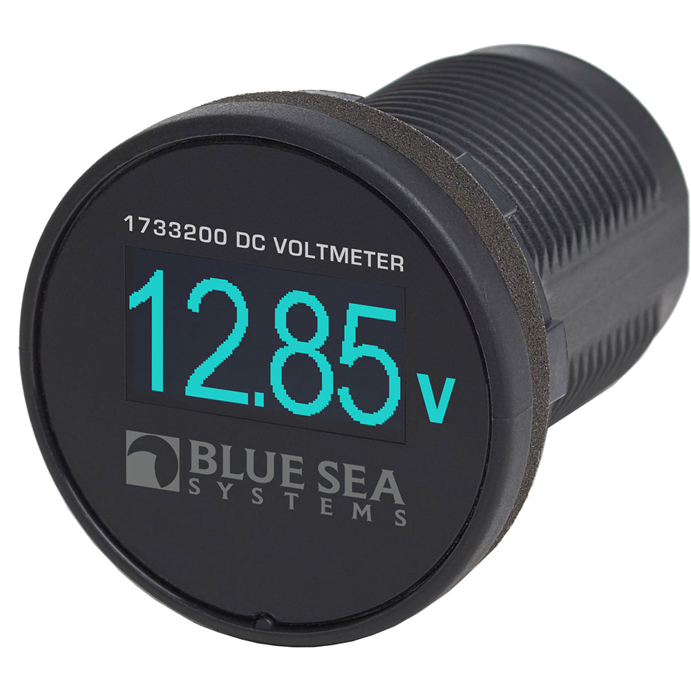 Blue Sea 1733200 Mini voltímetro OLED - Azul [1733200]