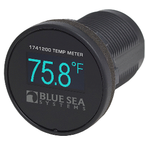 Blue Sea Systems Blue Sea 1741200 Mini OLED Temperature Monitor - Blue