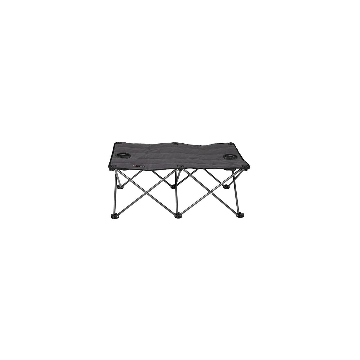 Lippert 2021123295 Campfire Folding Ottoman, Dark Grey - 2021123295