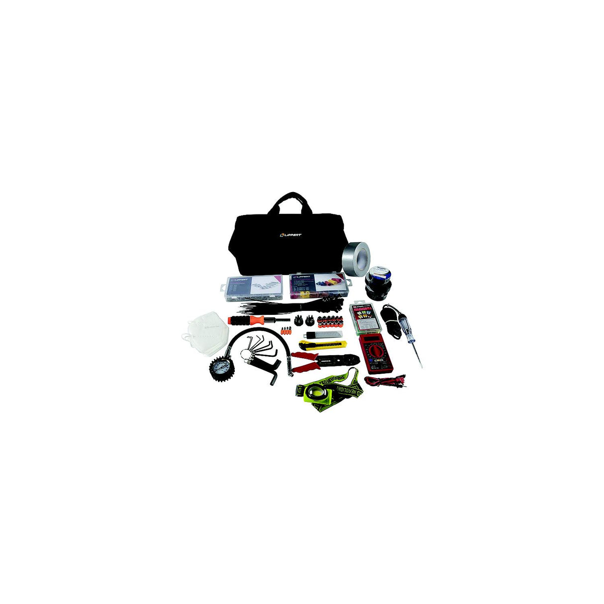 Lippert 2022000853 15 Piece RV Tool Kit w/Bag - 2022000853