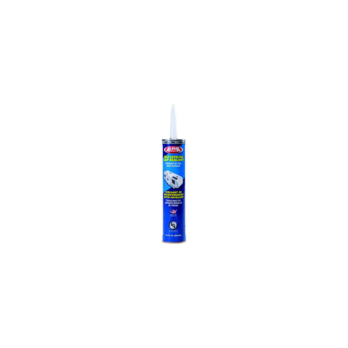 Lippert Alpha Systems 862147 Low VOC Self-Leveling Lap Sealant, 10.3 oz., Grey - 862147 - official Lippert product image 3