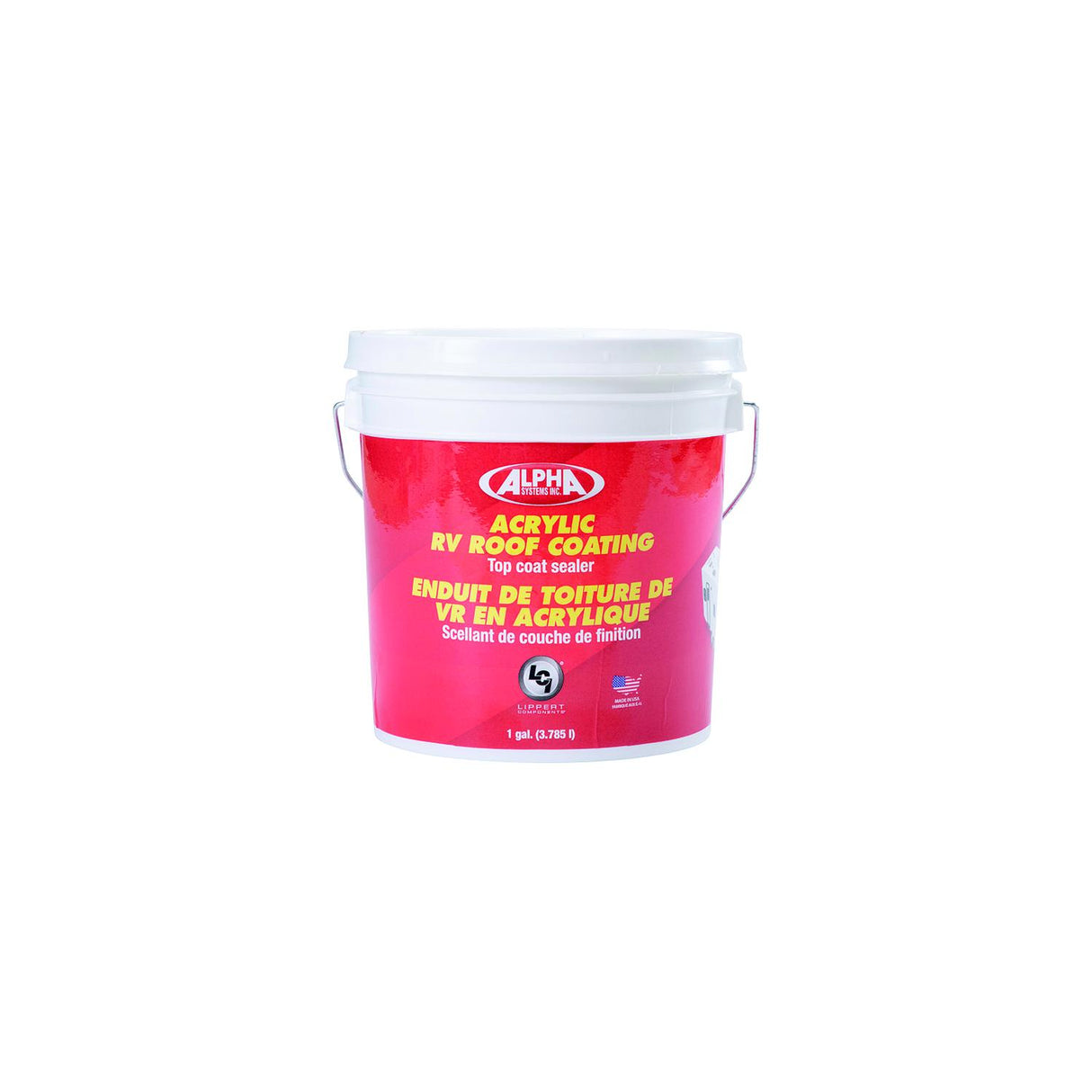 Lippert Alpha Systems 862401 Acrylic Rv Roof Coating, Gal. - 862401