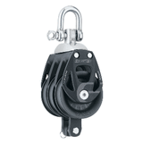 Harken 60mm Triple Aluminum Element Block w/Swivel &amp; Becket - 6273