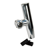 C.E. Smith Adjustable Mid Mount Rod Holder Aluminum 1.66" or 1-1/2" w/Sleeve &amp; Hex Key - 53772