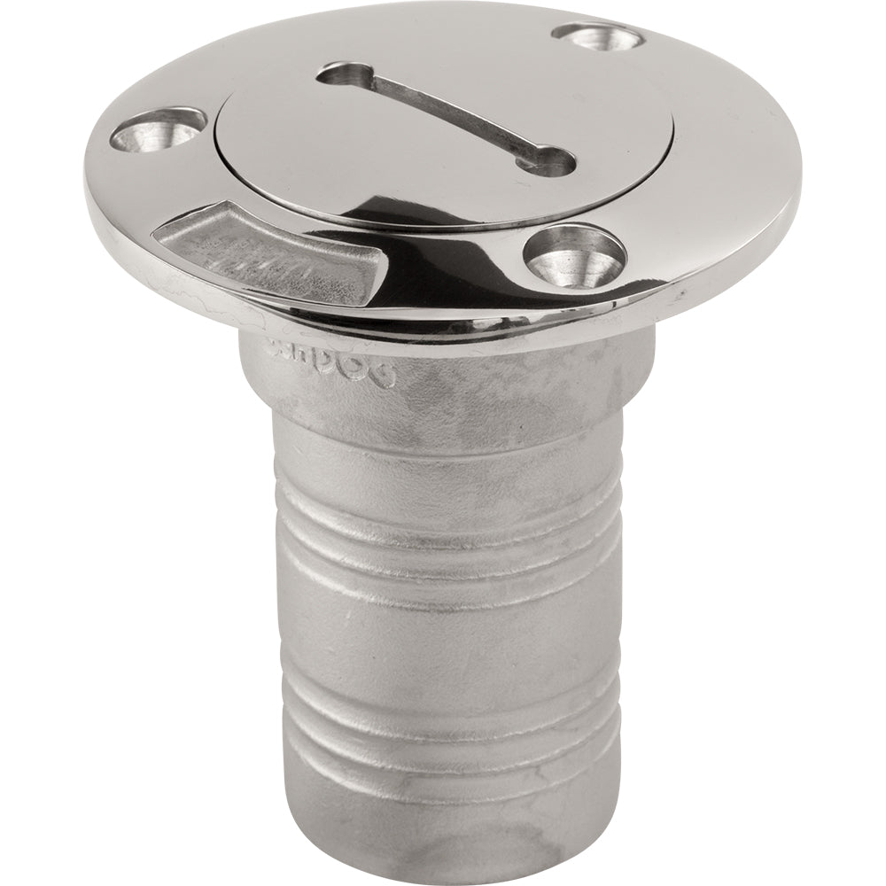 Sea-Dog Relleno de plataforma de manguera fundida de acero inoxidable para manguera de 1-1/2" - Agua [351322-1]