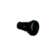 Flow-Rite MA043QLB Qwik-Lok Thru-Hull Fitting, 1-1/8", Black, Straight Threaded (internal), Flanged - image 1