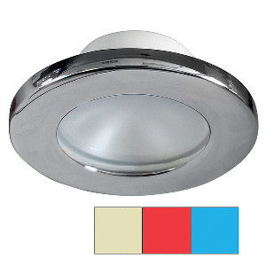 I2Systems Inc i2Systems Apeiron A3120 Screw Mount Light - Red, Warm White &amp; Blue - Chrome Finish - A3120Z-11HCE